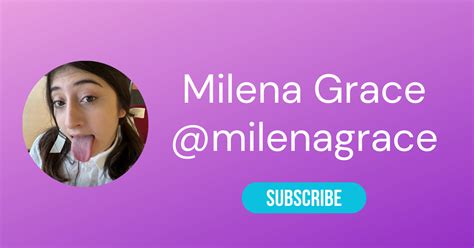 milena grace onlyfans|Milena Grace (@milenagrace.